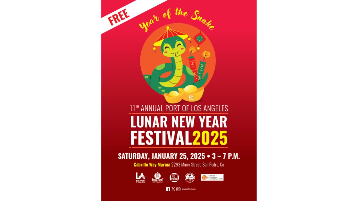 11th Annual Port of Los Angeles Lunar New Year Festival 2025 Civil